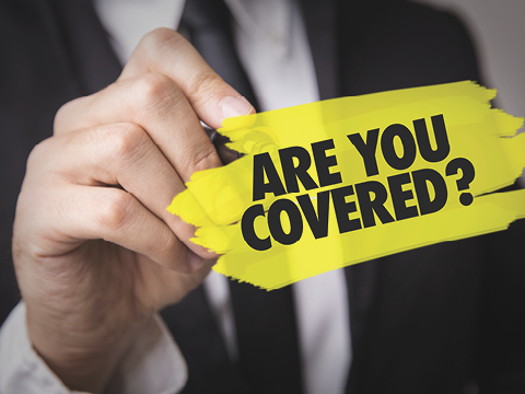 are you covered stock photo