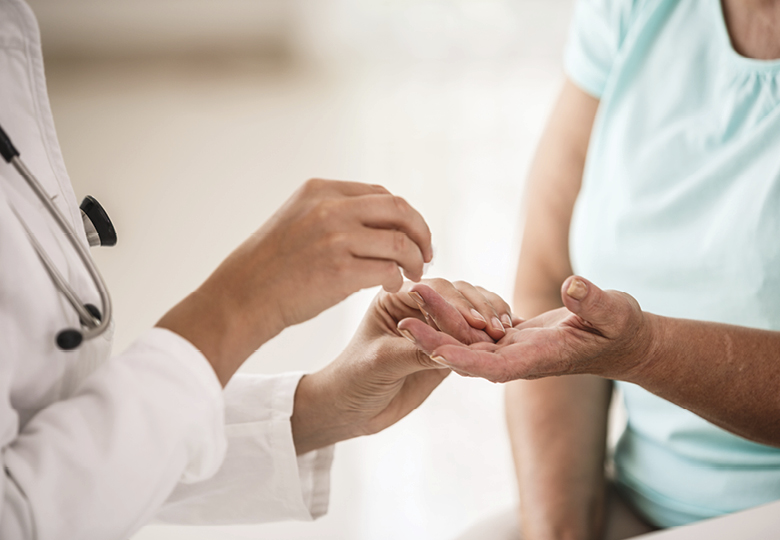 checking blood sugar